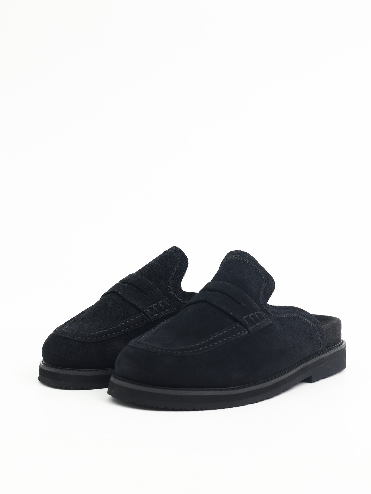 JD Mule Maverick Suede Black